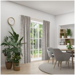 Dekoschal mit Multifunktionsband ALIA-ECO 6238541-087 BxH 144X245cm taupe 087 - taupe