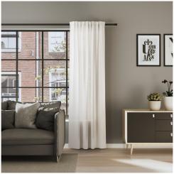 Dekoschal mit Multifunktionsband ALLEY-ECO 6238610-070 BxH 142X245cm weiß 070 - weiß