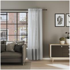 Dekoschal mit Multifunktionsband ALLEY-ECO 6238610-090 BxH 142X245cm hellgrau 090 - hellgrau