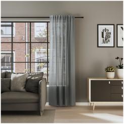 Dekoschal mit Multifunktionsband ALLEY-ECO 6238610-098 BxH 142X245cm dunkelgrau 098 - dunkelgrau