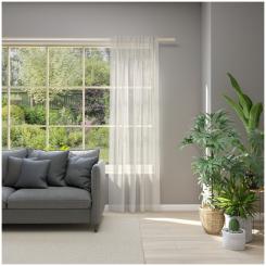 Dekoschal mit Multifunktionsband ALLURE 6236438-098 BxH 140X245cm taupe 098 - taupe