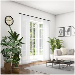 Flächenvorhang ALLURE 6237165-070 BxH 60X245cm weiß 070 - weiß
