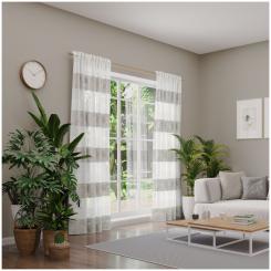 Dekoschal mit Multifunktionsband ALVAR 6238536-087 BxH 142X245cm taupe 087 - taupe