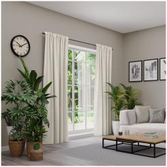 Dekoschal mit Multifunktionsband BELMONDO 6238358-790 BxH 138X245cm taupe 790 - taupe