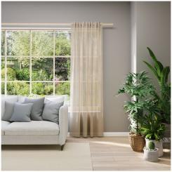 Dekoschal mit Multifunktionsband EVA 6238539-780 BxH 142X245cm hellbeige 780 - hellbeige