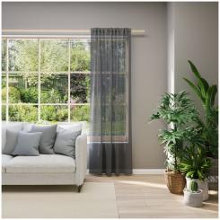 Dekoschal mit Multifunktionsband EVA 6238539-960 BxH 142X245cm dunkelgrau 960 - dunkelgrau