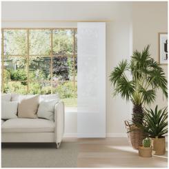 Flächenvorhang EVA 0008323-099 BxH 60X245cm weiß 099 - weiß
