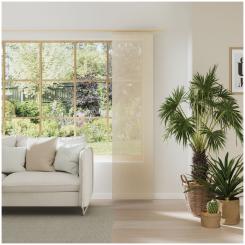 Flächenvorhang EVA 0008323-780 BxH 60X245cm hellbeige 780 - hellbeige