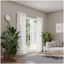 Dekoschal mit Multifunktionsband FLORALIS 6237349-090 BxH 137X245cm grau 090 - grau