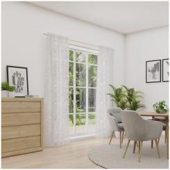 Dekoschal mit Multifunktionsband HANNA 6238540-070 BxH 137X245cm wollweiß 
