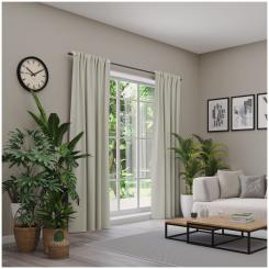 Dekoschal mit Multifunktionsband INSULA 6238396-046 BxH 140X245cm hellbeige 046 - hellbeige