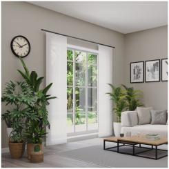 Flächenvorhang KOS 6238552-001 BxH 60X245cm wollweiß 001 - wollweiß