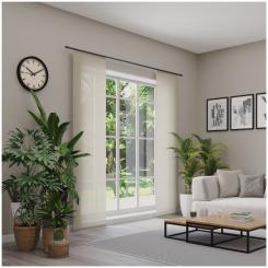 Flächenvorhang KOS 6238552-909 BxH 60X245cm helltaupe 909 - helltaupe