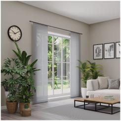 Flächenvorhang KOS 6238552-940 BxH 60X245cm grau 940 - grau