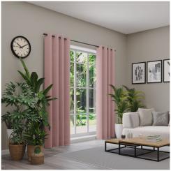 Ösenschal LINESSA 6238495-344 BxH 137X245cm malve 344 - malve