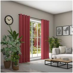 Ösenschal LINESSA 6238495-380 BxH 137X245cm koralle 380 - koralle