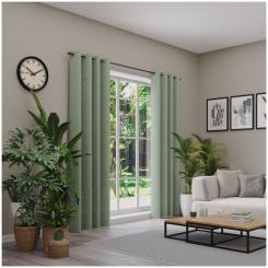 Ösenschal LINESSA 6238495-631 BxH 137X245cm grün 631 - grün