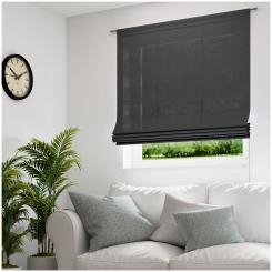 Raffrollo mit Flexoschiene LINESSA 6238356-940 BxH 60X140cm dunkelgrau 940 - dunkelgrau | 60cm