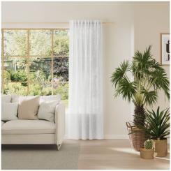 Dekoschal mit Multifunktionsband NENA 6238548-071 BxH 137X245cm weiß 071 - weiß