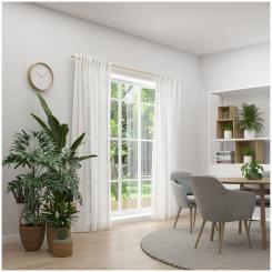 Dekoschal mit Multifunktionsband RASA 6238339-094 BxH 133X245cm grau 094 - grau