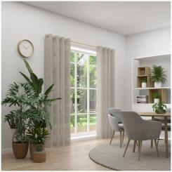 Ösenschal RAYA 6238341-089 BxH 142X245cm taupe 089 - taupe