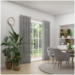 Ösenschal RAYA 6238341-095 BxH 142X245cm dunkelgrau 095 - dunkelgrau