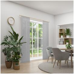 Flächenvorhang RAYA 6238342-094 BxH 60X245cm grau 094 - grau
