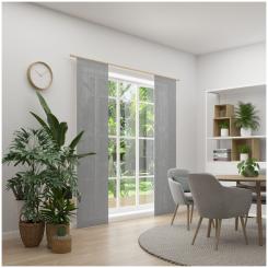 Flächenvorhang RAYA 6238342-095 BxH 60X245cm dunkelgrau 095 - dunkelgrau