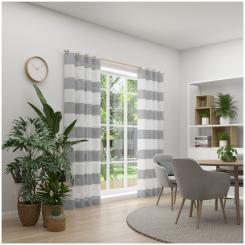 Ösenschal RIVA 6238345-095 BxH 144X245cm dunkelgrau 095 - dunkelgrau