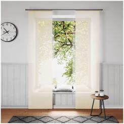 Flächenvorhang SAROS 0008946-079 BxH 60X245cm hellbeige 079 - hellbeige