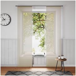 Flächenvorhang SAROS 0008946-089 BxH 60X245cm taupe 089 - taupe