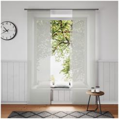 Flächenvorhang SAROS 0008946-095 BxH 60X245cm grau 095 - grau