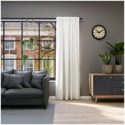 Dekoschal mit Multifunktionsband TRENTINO 6238362-700 BxH 142X245cm wollweiß 700 - wollweiß