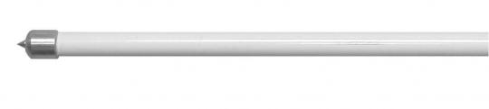 Pinn-Stange 7-10mm weiß 95-110cm 95-110 cm | weiß