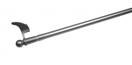 Presto-Stange 10-12mm weiß - nickel 60-80cm 60-80 cm | weiß - nickel