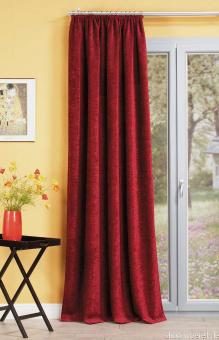 Thermo-Chenille-Schal Island 855701-370 rot