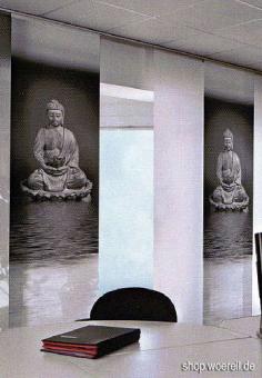 Flächenvorhang Buddha 60cm x 245cm 