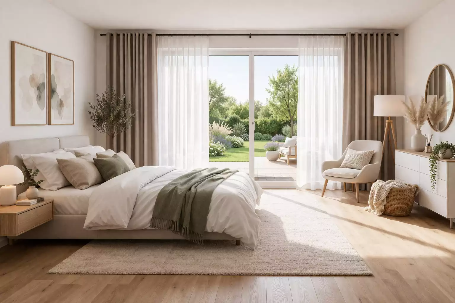 Vorhänge und Gardinen